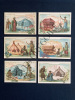12 IMAGES PUBLICITAIRES PHOSCAO-LES HABITATIONS PRIMITIVES. 