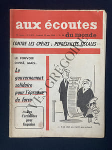 AUX ECOUTES DU MONDE-N°2019-VENDREDI 29 MARS 1963
