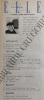 ELLE-N°764-12 AOUT 1960. 