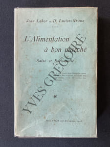 L'ALIMENTATION A BON MARCHE Saine et Rationnelle