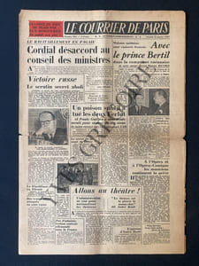 LE COURRIER DE PARIS-N°103-SAMEDI 12 JANVIER 1946