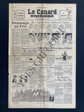 LE CANARD ENCHAINE-N°1794-9 MARS 1955. undefined