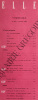 ELLE-N°739-19 FEVRIER 1960. 