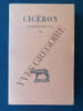 CORRESPONDANCE TOME III. CICERON