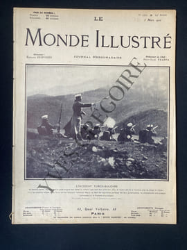 LE MONDE ILLUSTRE-N°2762-5 MARS 1910. undefined