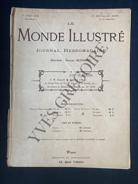 LE MONDE ILLUSTRE-N°2571-7 JUILLET 1906. undefined