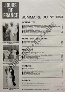 JOURS DE FRANCE-N°1353-DU 6 AU 12 DECEMBRE 1980