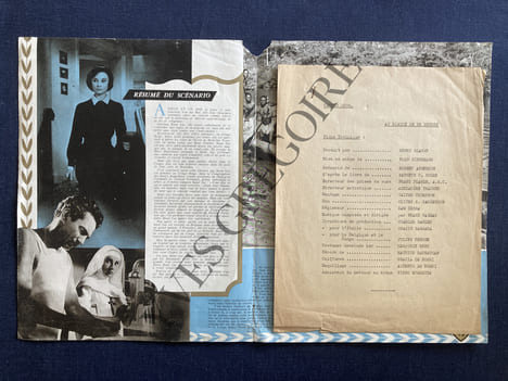 AU RISQUE DE SE PERDRE-MATERIEL PUBLICITAIRE WARNER BROS FRANCAISE. undefined
