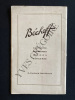 LE MARQUIS DE PRIOLA-PROGRAMME COMEDIE FRANCAISE. 
