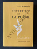 ENTRETIENS SUR LA POESIE. YVES BONNEFOY
