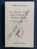 LE LEGS DES CHOSES DANS L'OEUVRE DE FRANCIS PONGE. HENRI MALDINEY