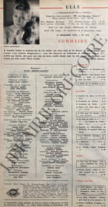 ELLE-N°678-22 DECEMBRE 1958-ANNETTE VADIM