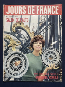 JOURS DE FRANCE-N°151-5 OCTOBRE 1957-SALON DE L'AUTO