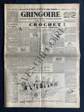 GRINGOIRE-N°502-VENDREDI 24 JUIN 1938. undefined