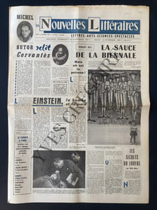 LES NOUVELLES LITTERAIRES-N°1779-5 OCTOBRE 1961