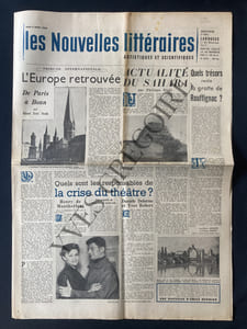 LES NOUVELLES LITTERAIRES-N°1510-9 AOUT 1956