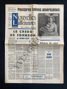 LES NOUVELLES LITTERAIRES-N°2111-15 FEVRIER 1968