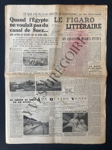 LE FIGARO LITTERAIRE-N°537-4 AOUT 1956