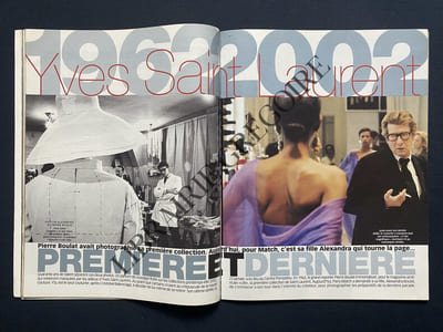 PARIS MATCH-N°2749-31 JANVIER 2002-JENIFER BARTOLI ET LOANA PETRUCCIANI