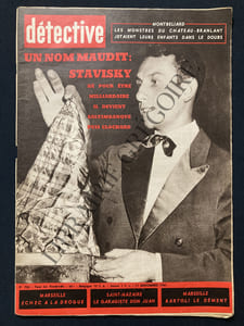 DETECTIVE-N°750-11 NOVEMBRE 1960-STAVISKY