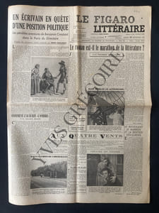 LE FIGARO LITTERAIRE-N°543-15 SEPTEMBRE 1956