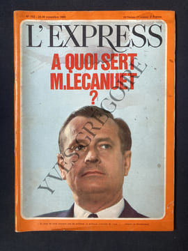 L'EXPRESS-N°753-DU 22 AU 28 NOVEMBRE 1965. undefined