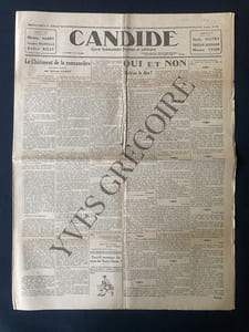 CANDIDE-N°17-10 JUILLET 1924