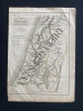 CARTE DE LA PALESTINE-DELAMARCHE 1837. DELAMARCHE