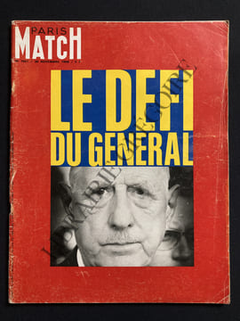 PARIS MATCH-N°1021-30 NOVEMBRE 1968-CHARLES DE GAULLE. undefined