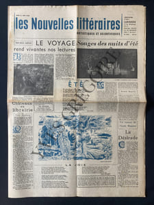 LES NOUVELLES LITTERAIRES-N°1503-21 JUIN 1956