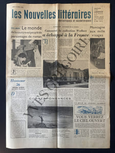 LES NOUVELLES LITTERAIRES-N°1494-19 AVRIL 1956