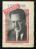 L'EXPRESS-N°433-1 OCTOBRE 1959-FERHAT ABBAS. 