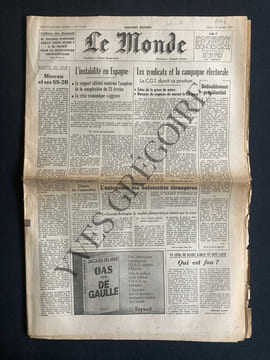 LE MONDE-N°11239-JEUDI 19 MARS 1981. undefined