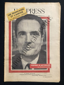 L'EXPRESS-N°438-5 NOVEMBRE 1959-FRANCOIS MITTERRAND