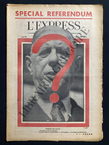 L'EXPRESS-N°499-4 JANVIER 1961-SPECIAL REFERENDUM