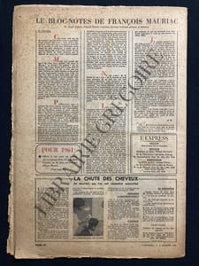 L'EXPRESS-N°499-4 JANVIER 1961-SPECIAL REFERENDUM