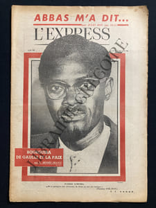L'EXPRESS-N°505-16 FEVRIER 1961-PATRICE LUMUMBA