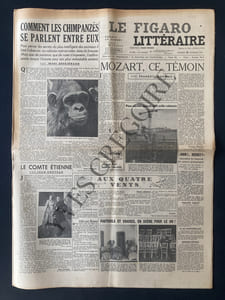 LE FIGARO LITTERAIRE-N°512-11 FEVRIER 1956