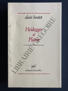HEIDEGGER ET PLATON Le problème du nihilisme