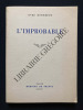 L'IMPROBABLE. YVES BONNEFOY