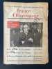 FRANCE OBSERVATEUR-N°430-31 JUILLET 1958. 