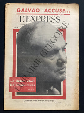 L'EXPRESS-N°503-2 FEVRIER 1961-MAURICE THOREZ. undefined