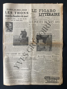 LE FIGARO LITTERAIRE-N°558-29 DECEMBRE 1956