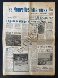 LES NOUVELLES LITTERAIRES-N°1575-7 NOVEMBRE 1957