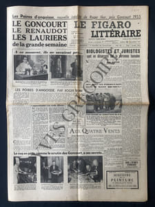 LE FIGARO LITTERAIRE-N°503-10 DECEMBRE 1955