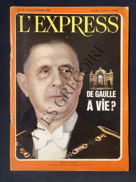 L'EXPRESS-N°751-DU 8 AU 14 NOVEMBRE 1965. undefined