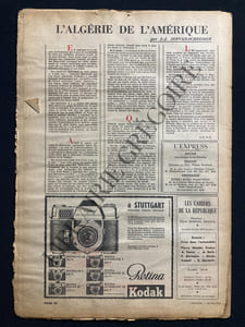 L'EXPRESS-N°519-25 MAI 1961-ROBERT FRANCIS KENNEDY