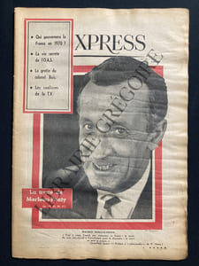 L'EXPRESS-N°517-11 MAI 1961-MAURICE MERLEAU PONTY