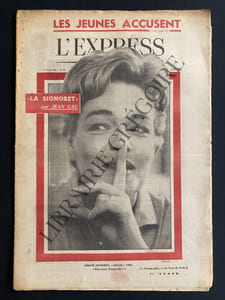 L'EXPRESS-N°461-14 AVRIL 1960-SIMONE SIGNORET