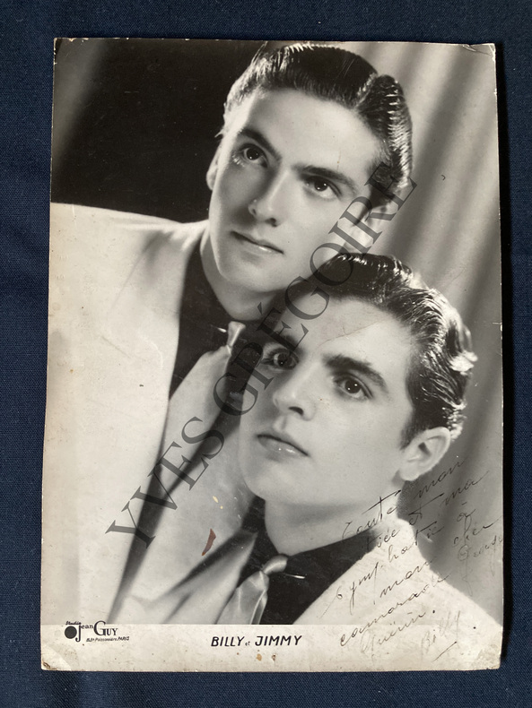 BILLY ET JIMMY-PHOTOGRAPHIE. 